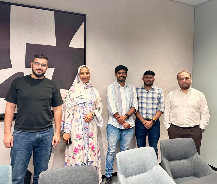 Shyphan team meeting the Zoho partner team