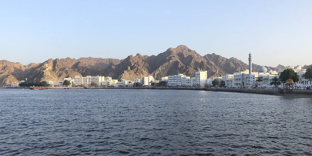 The Muttrah Corniche in Muscat