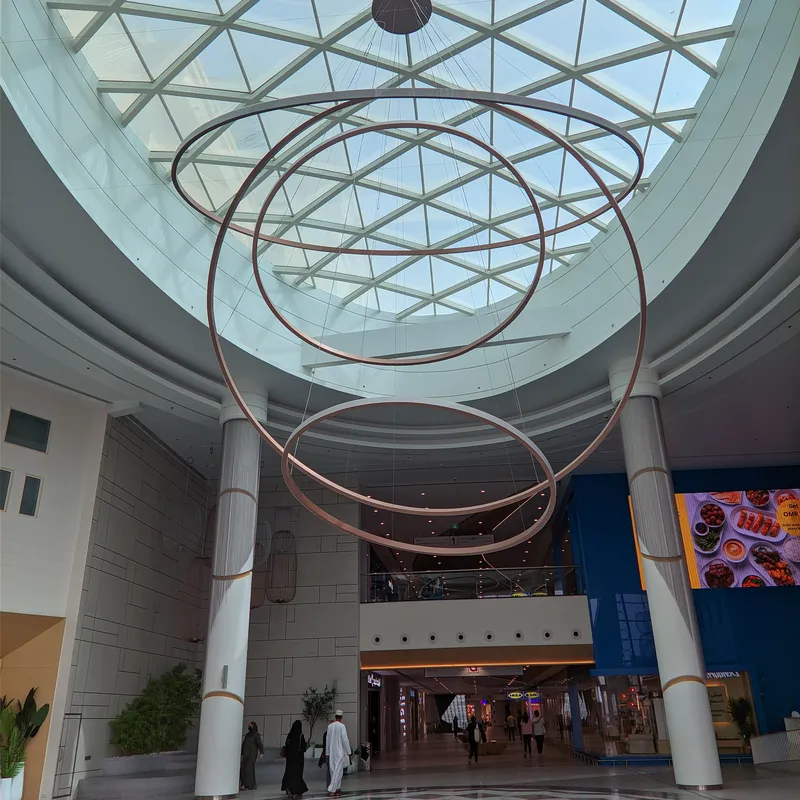 The atrium of Oman Avenues Mall, Muscat