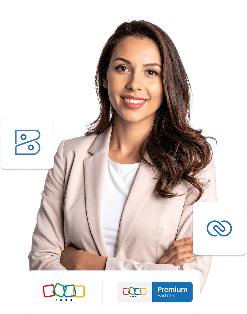Zoho consultant supporting a UK business with Zoho projects implementation